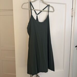Outdoor Voices Dress in Deep Green